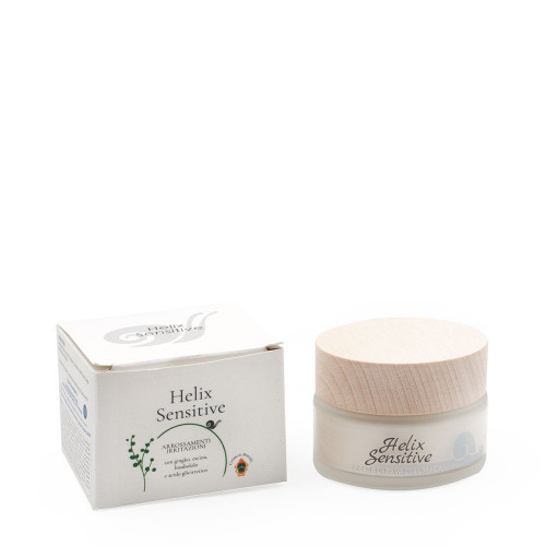 Helix Sensitive crema a base di Bava di lumaca per pelli sensibili. Cosmetici Burelli